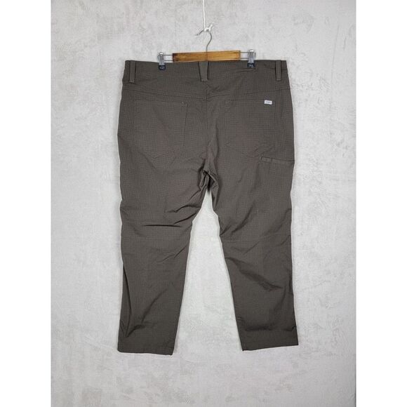 CQR Tactical Pants Mens 42x30 Dark Brown Cargo Ripstop Utility‎ Water Resistant - Picture 2 of 9